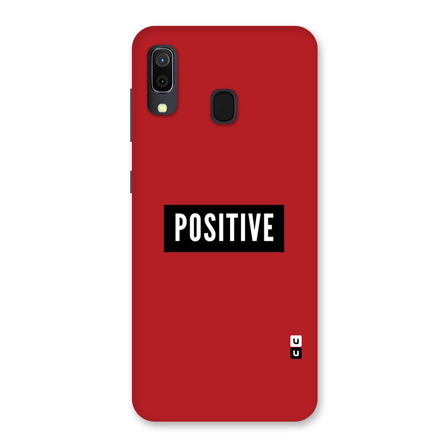 Stay Positive Back Case for Galaxy M10s