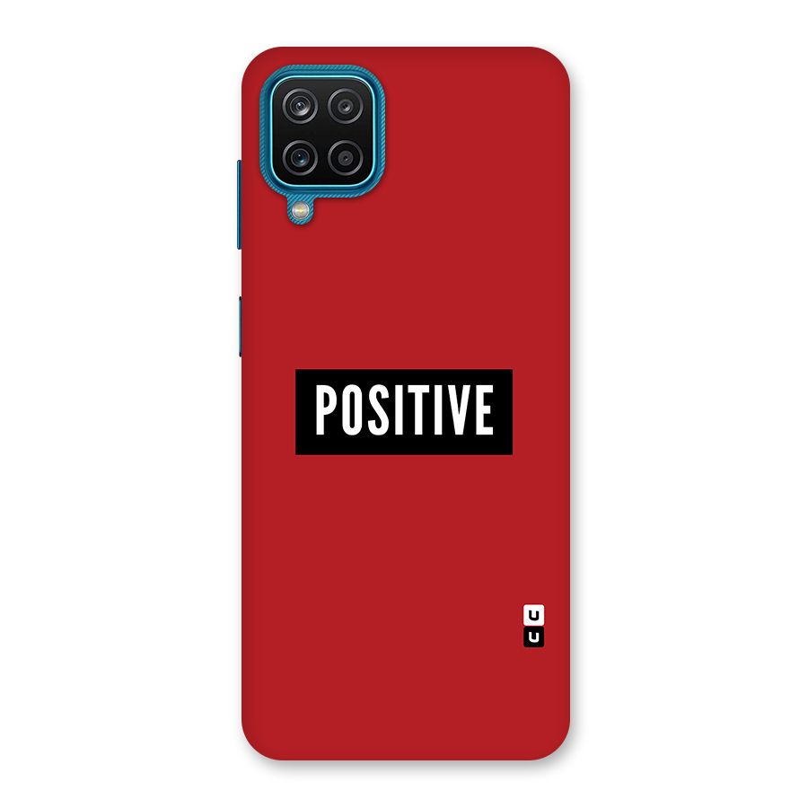 Stay Positive Back Case for Galaxy M12