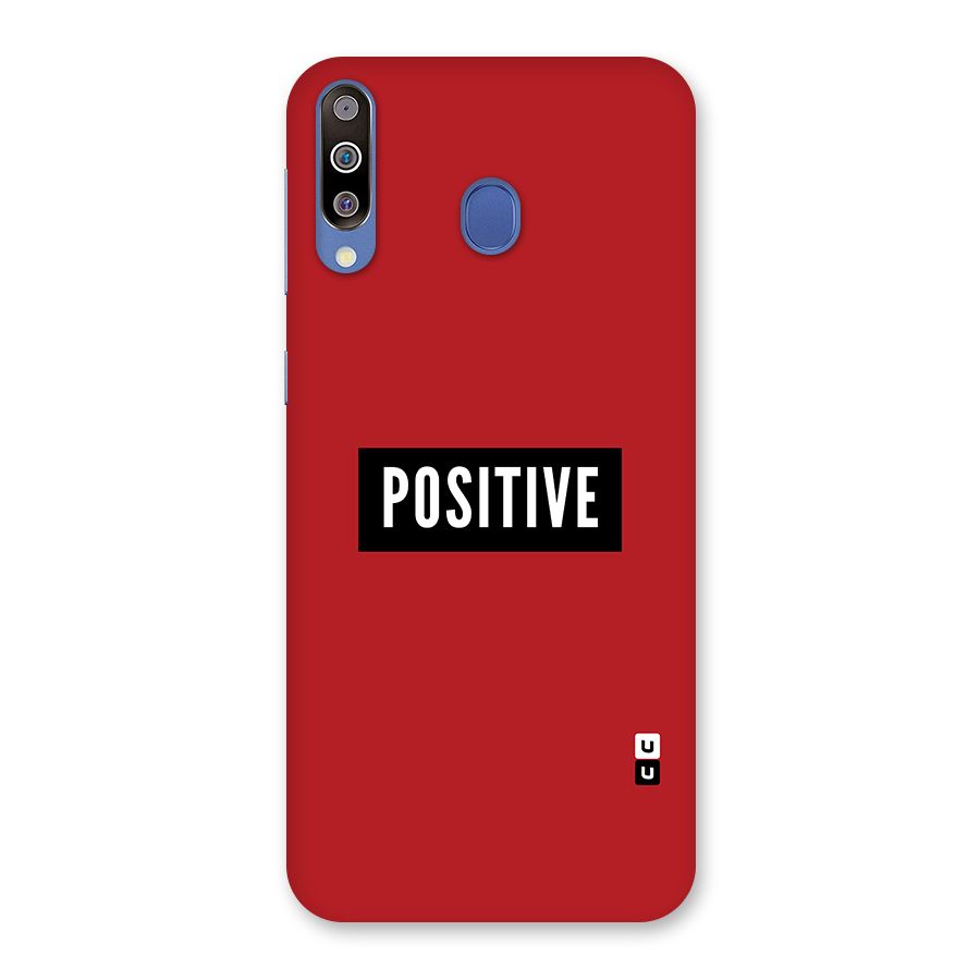 Stay Positive Back Case for Galaxy M30