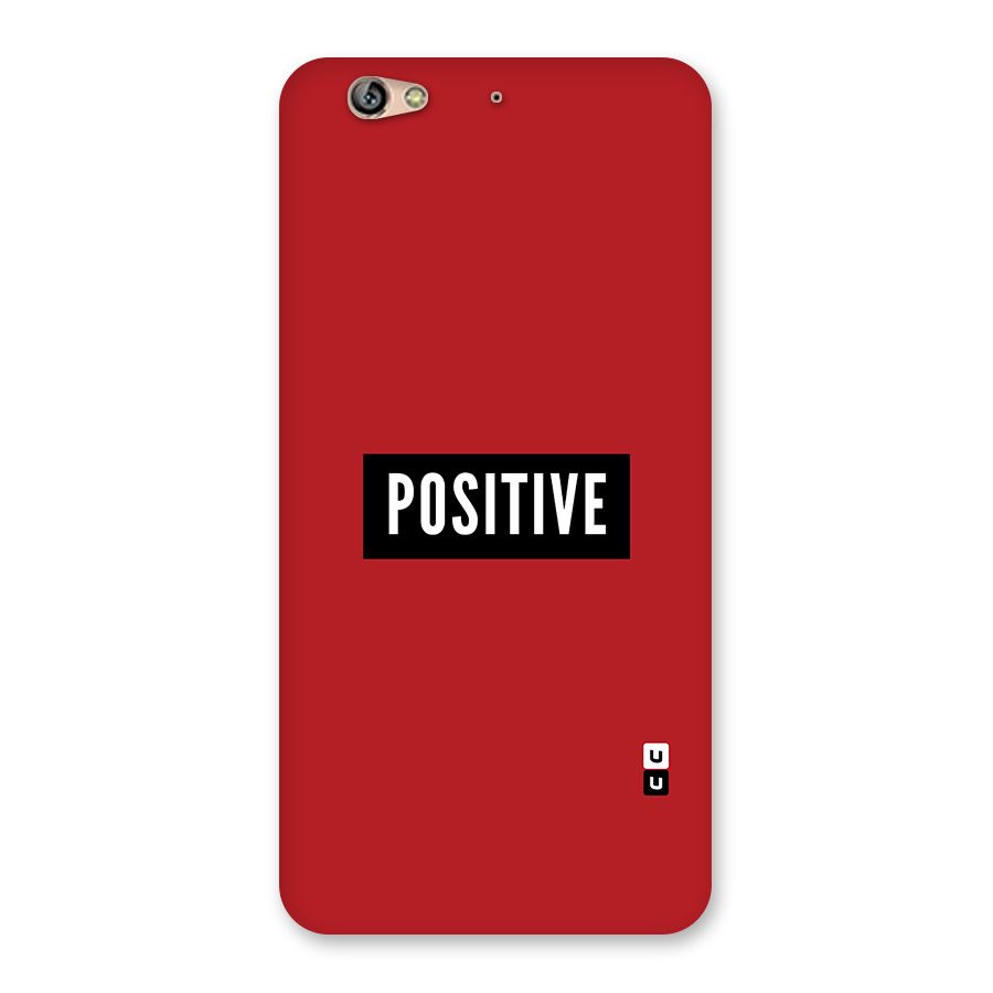 Stay Positive Back Case for Gionee S6
