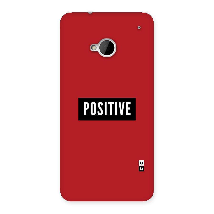 Stay Positive Back Case for HTC One M7