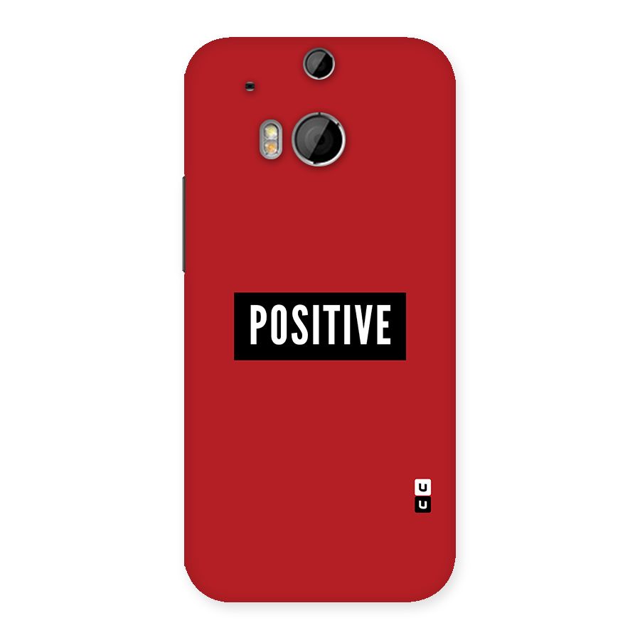 Stay Positive Back Case for HTC One M8