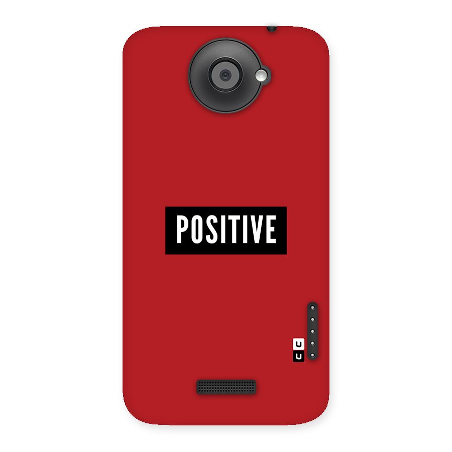 Stay Positive Back Case for HTC One X