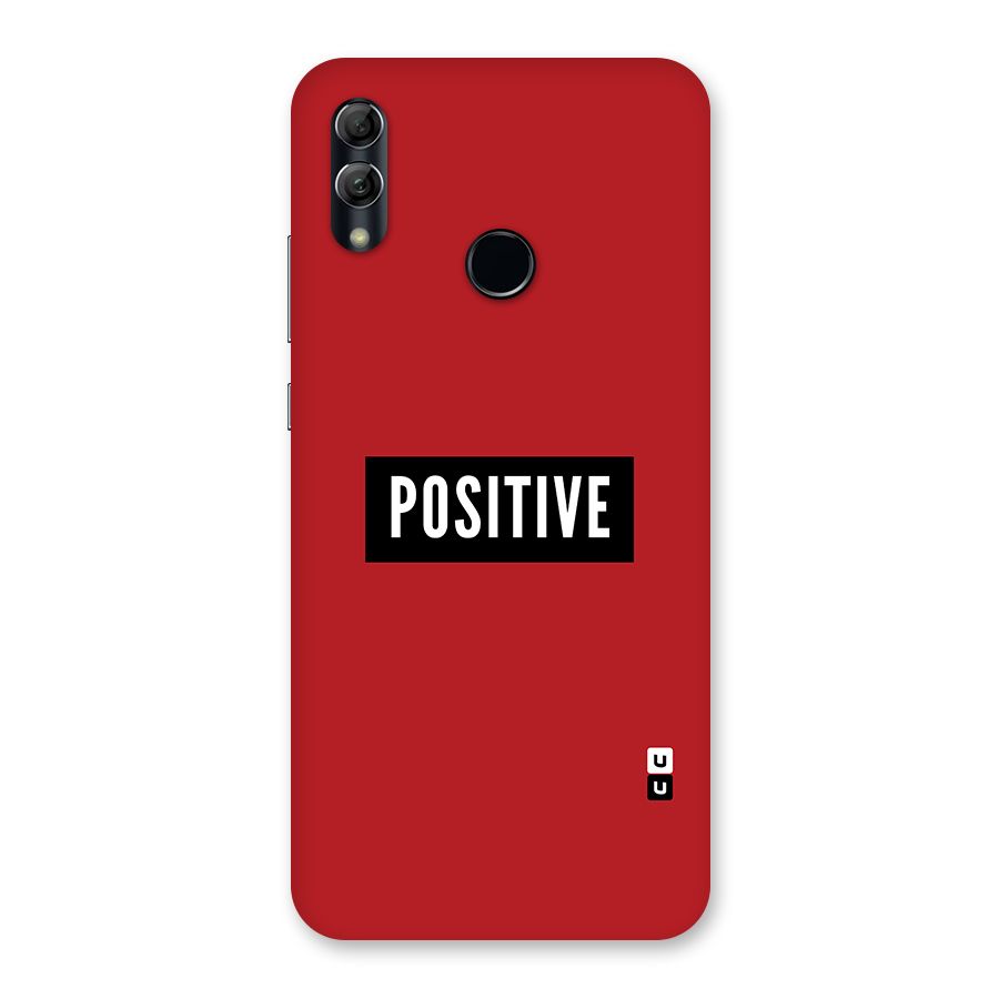 Stay Positive Back Case for Honor 10 Lite