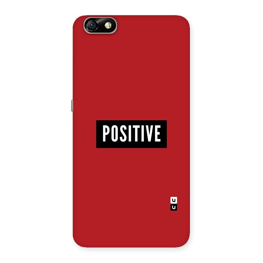 Stay Positive Back Case for Honor 4X