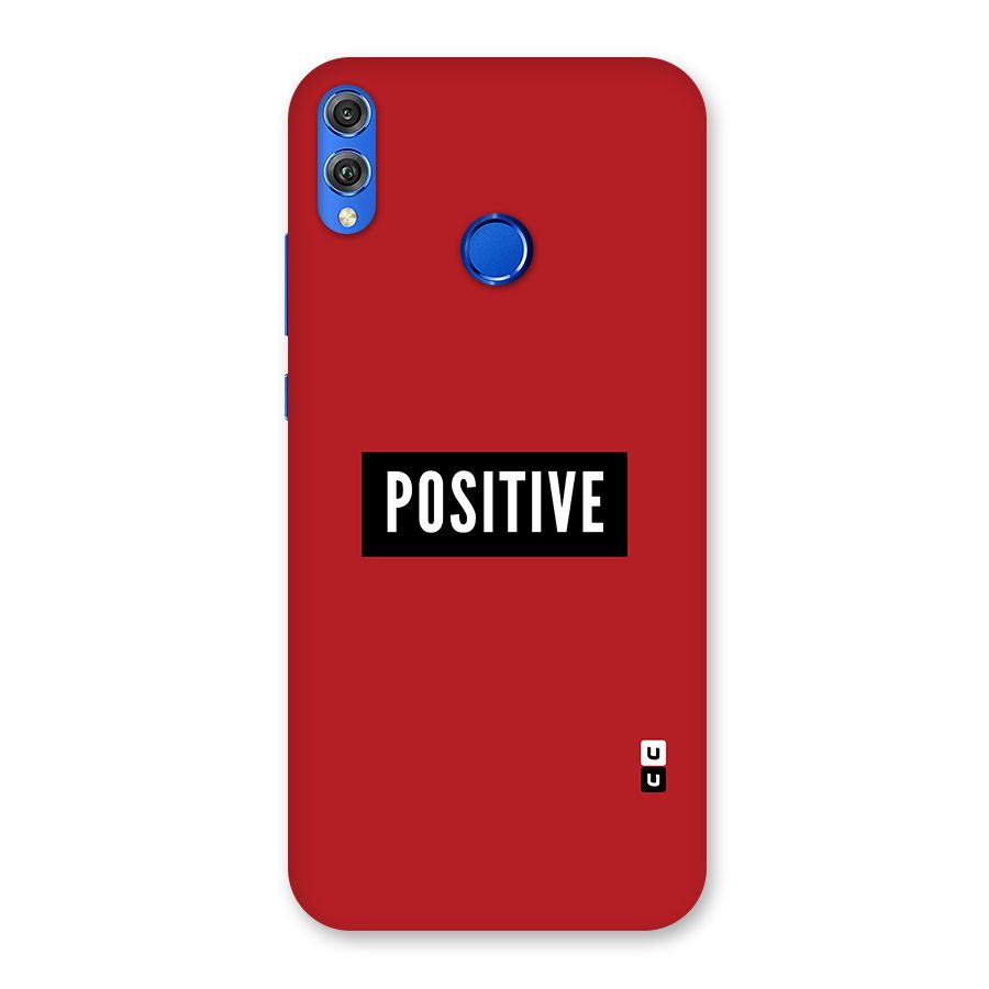 Stay Positive Back Case for Honor 8X