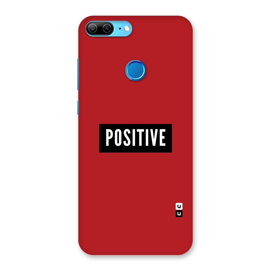 Stay Positive Back Case for Honor 9 Lite