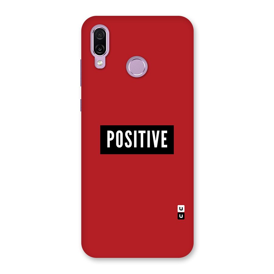 Stay Positive Back Case for Honor Play