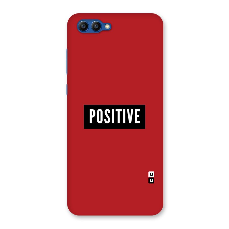 Stay Positive Back Case for Honor View 10