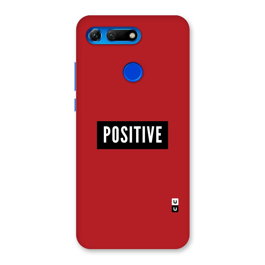 Stay Positive Back Case for Honor View 20
