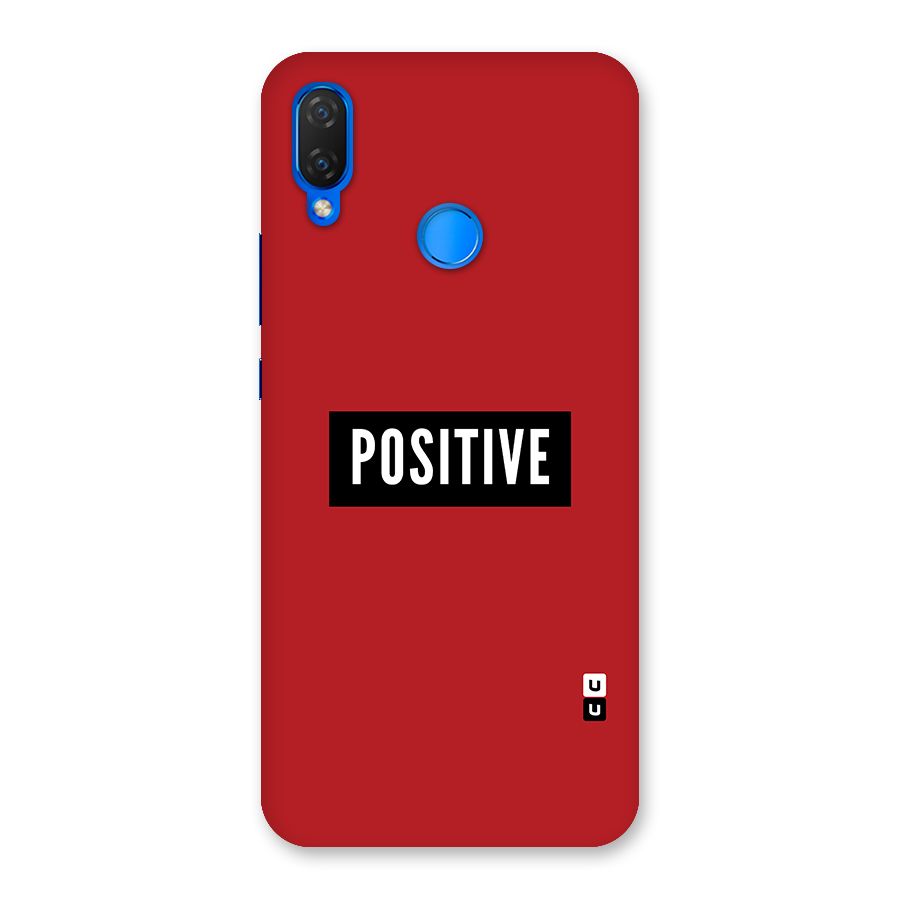 Stay Positive Back Case for Huawei P Smart+