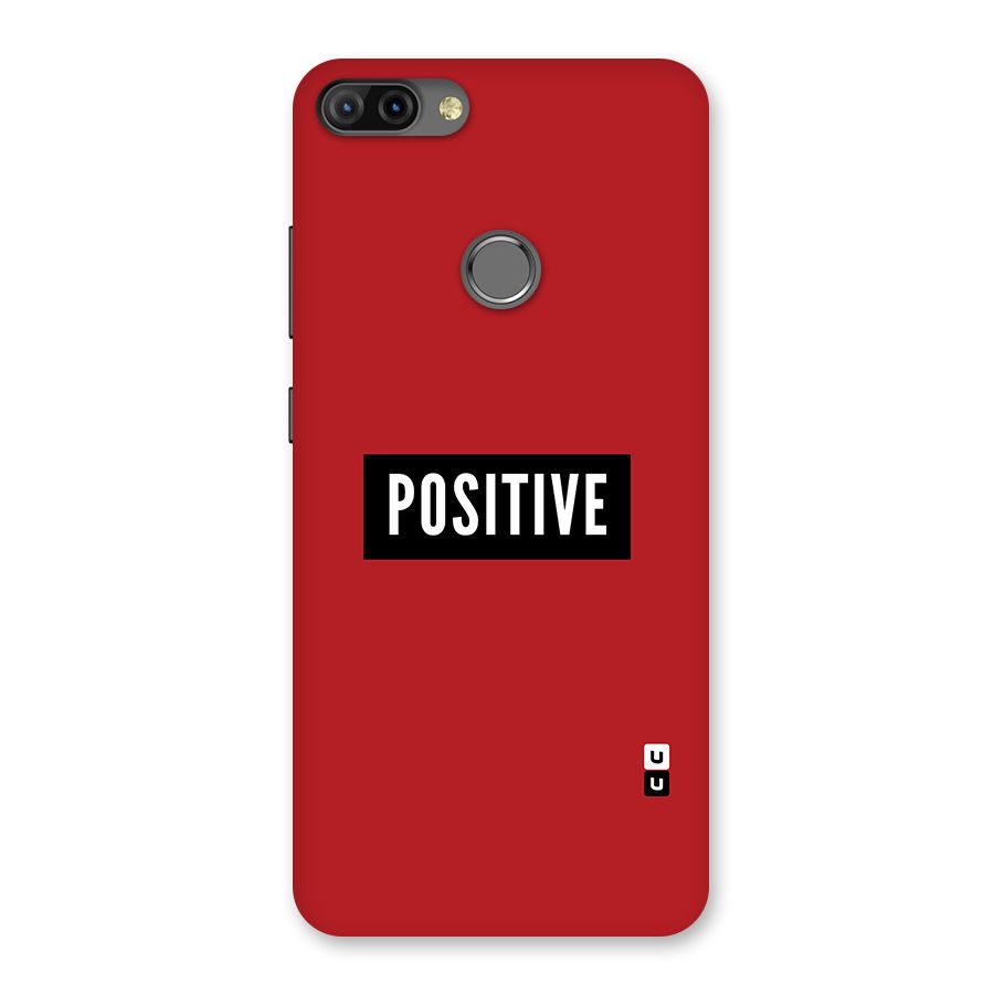 Stay Positive Back Case for Infinix Hot 6 Pro