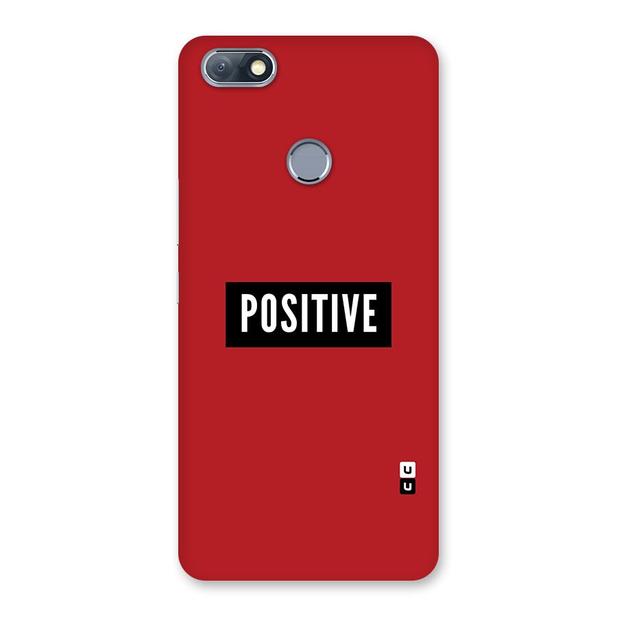 Stay Positive Back Case for Infinix Note 5