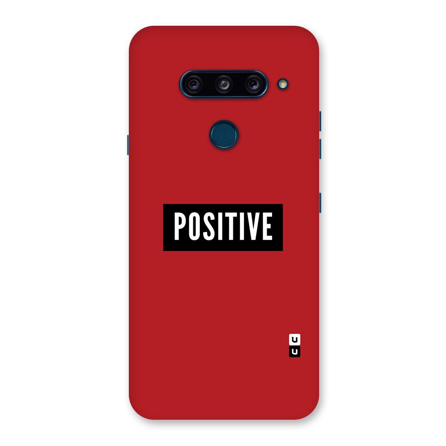 Stay Positive Back Case for LG  V40 ThinQ