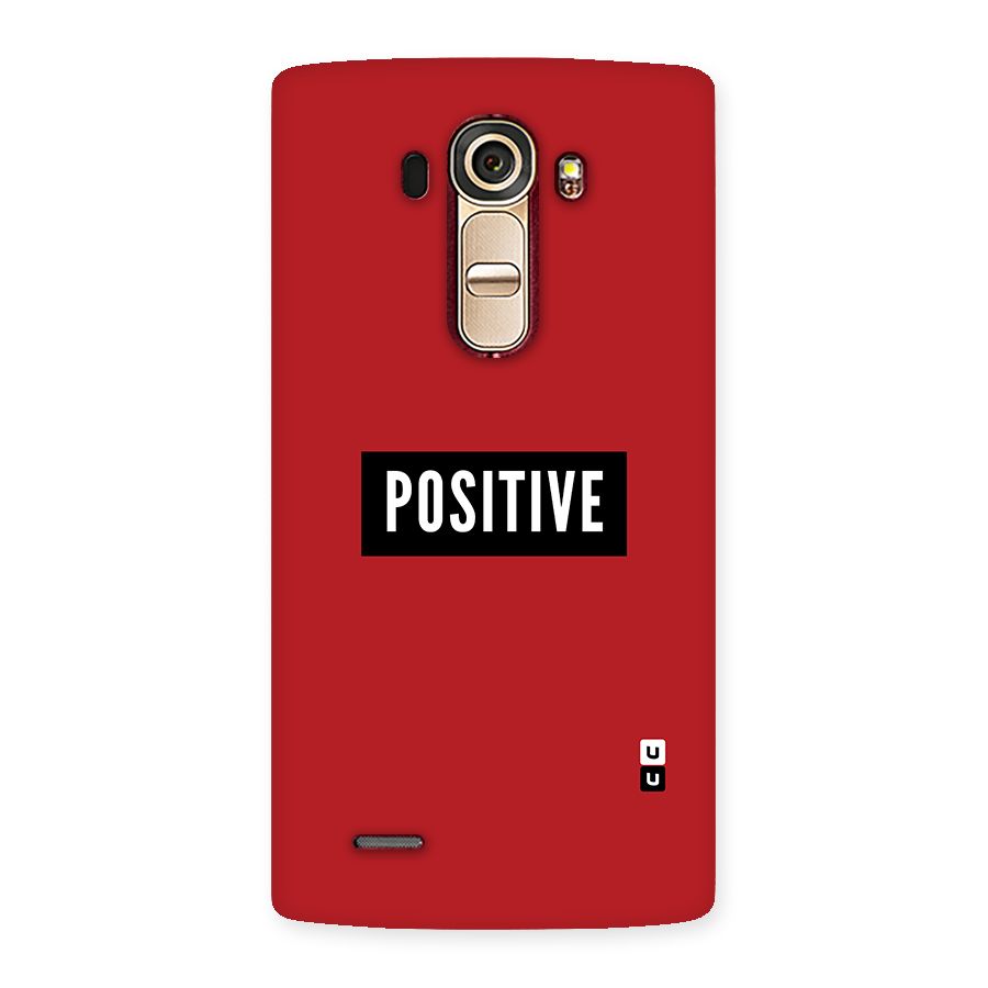 Stay Positive Back Case for LG G4