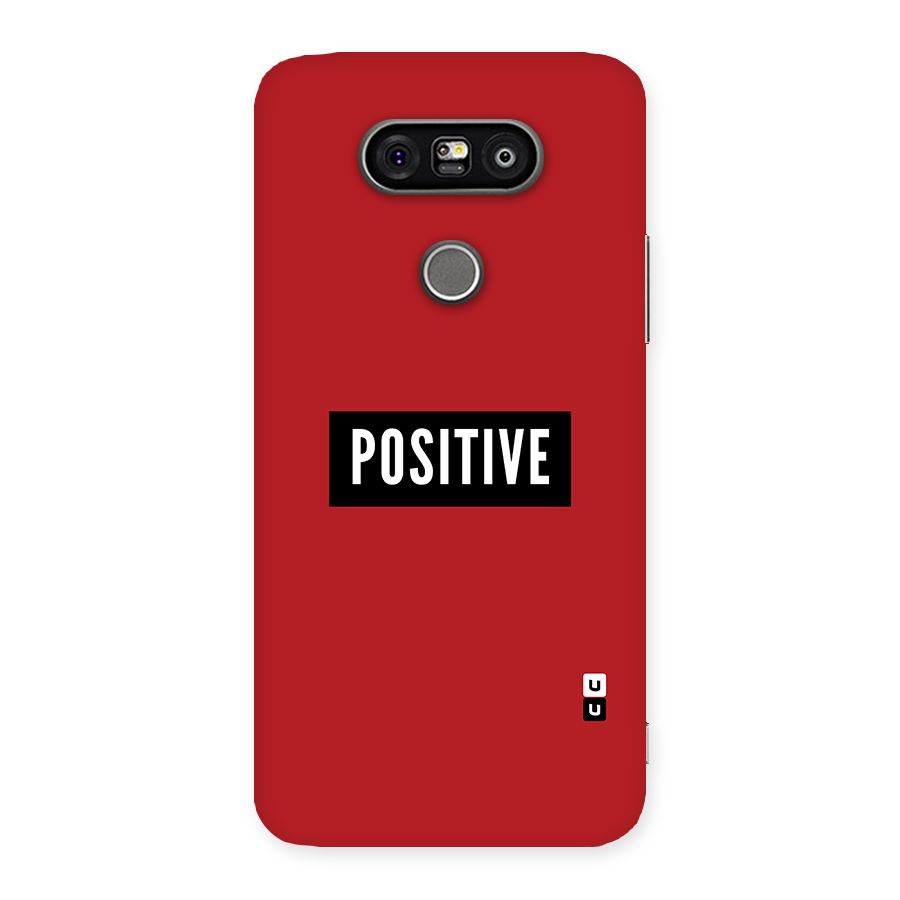 Stay Positive Back Case for LG G5