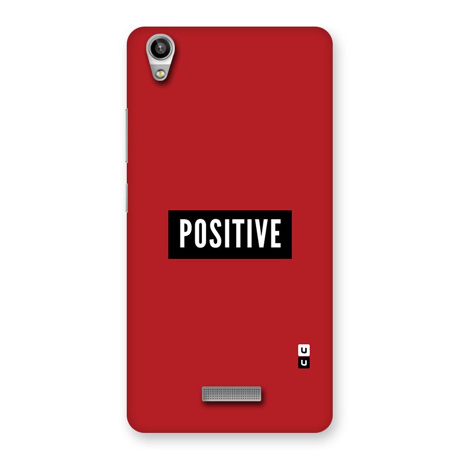 Stay Positive Back Case for Lava-Pixel-V1