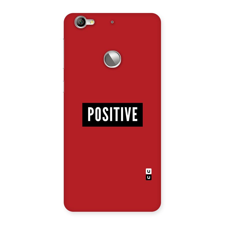 Stay Positive Back Case for LeTV Le 1s
