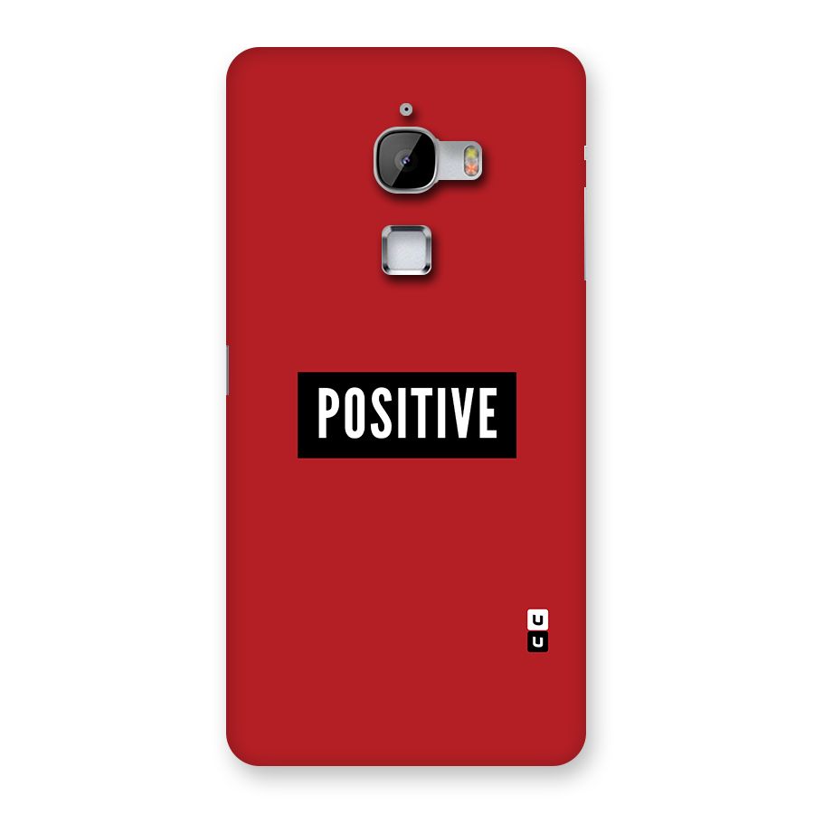 Stay Positive Back Case for LeTv Le Max