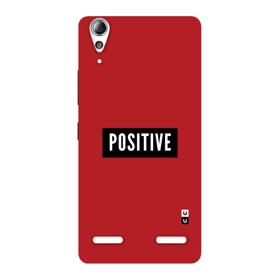 Stay Positive Back Case for Lenovo A6000