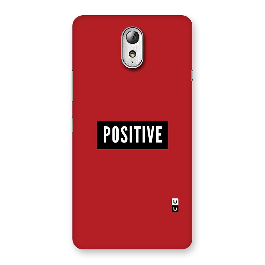Stay Positive Back Case for Lenovo Vibe P1M