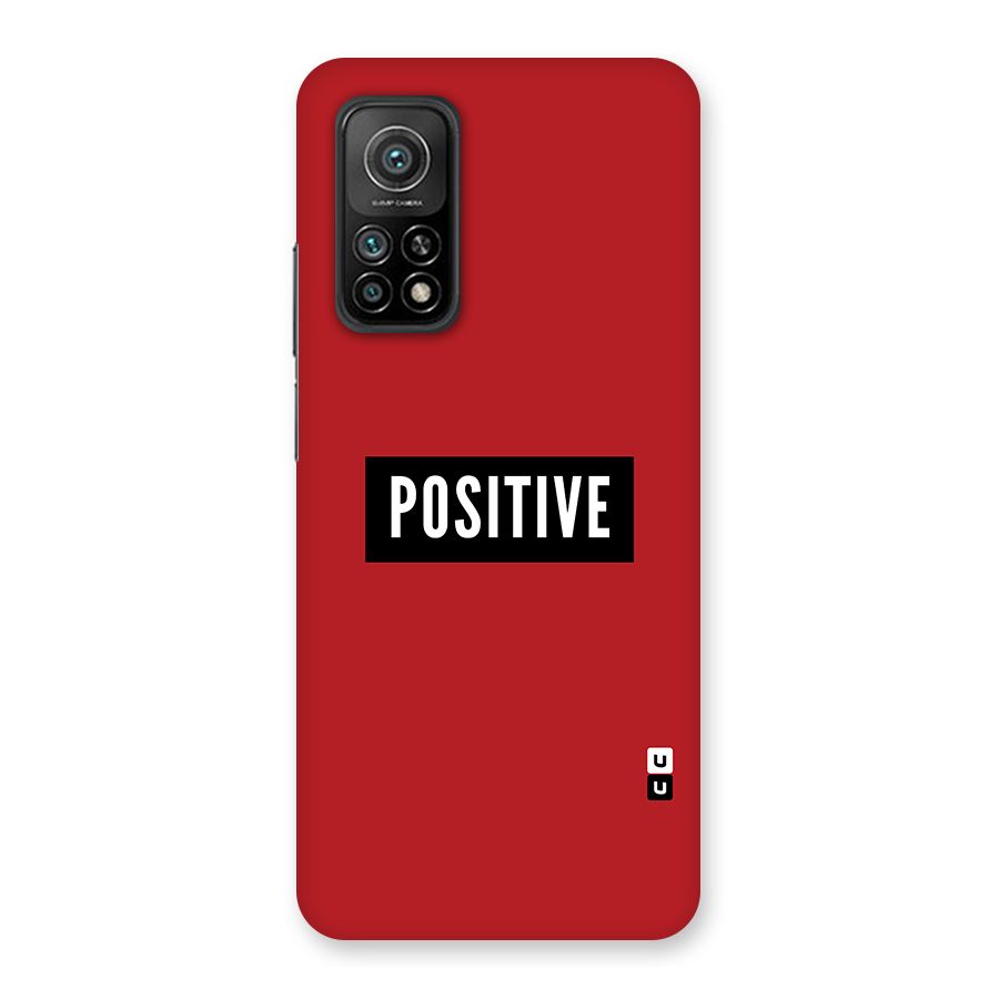 Stay Positive Back Case for Mi 10T 5G