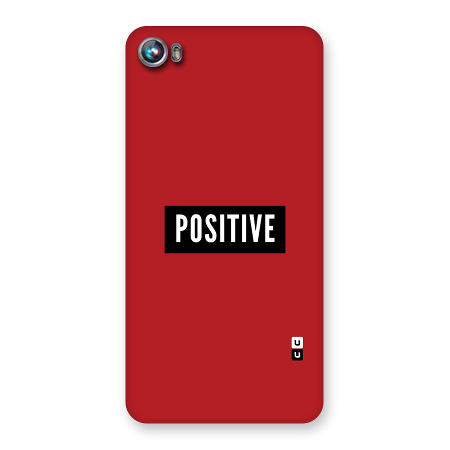 Stay Positive Back Case for Micromax Canvas Fire 4 A107