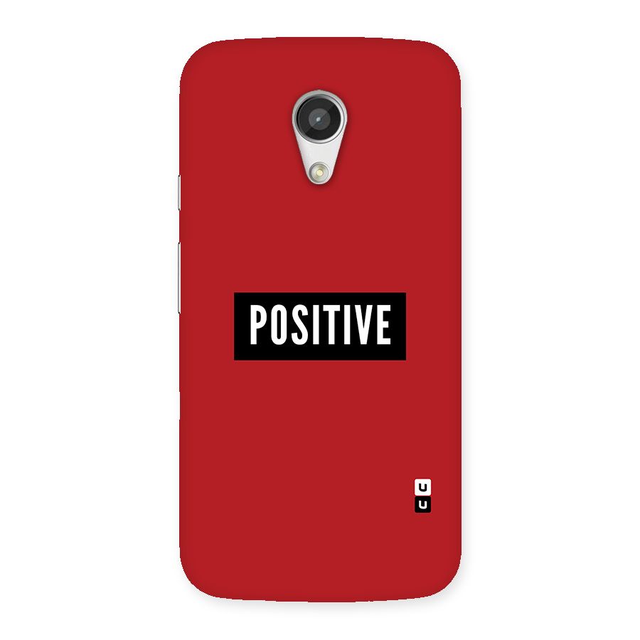Stay Positive Back Case for Moto G 2nd Gen