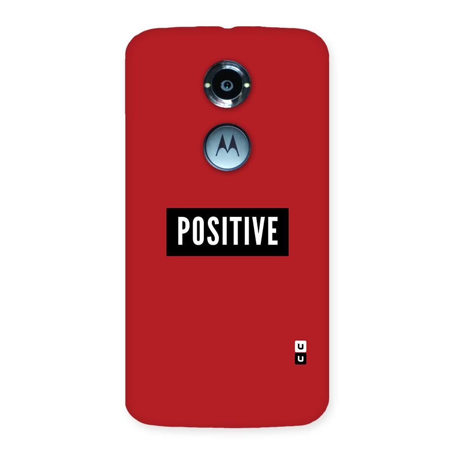 Stay Positive Back Case for Moto X 2nd Gen