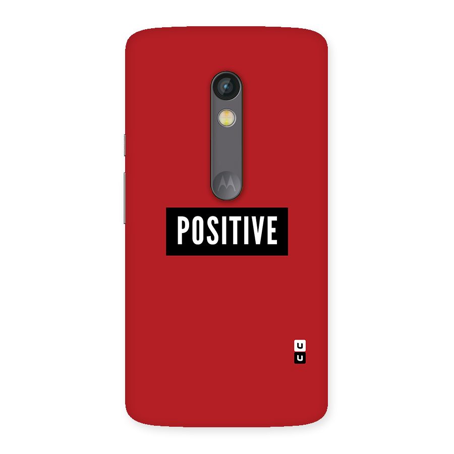 Stay Positive Back Case for Moto X Play