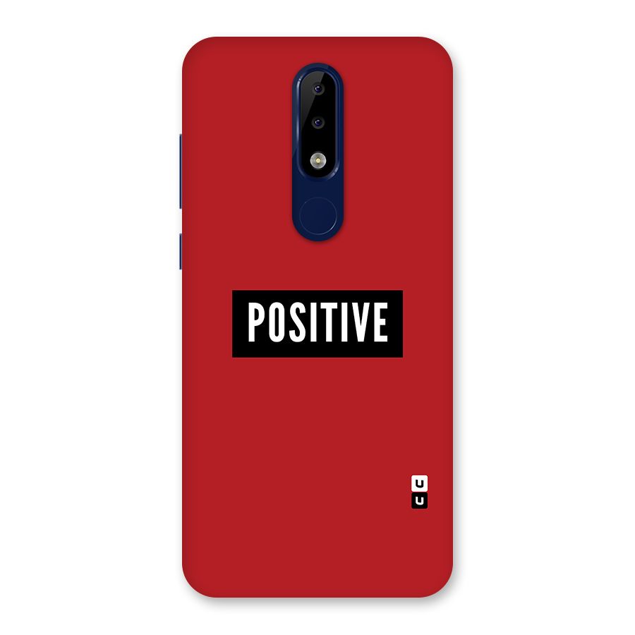 Stay Positive Back Case for Nokia 5.1 Plus