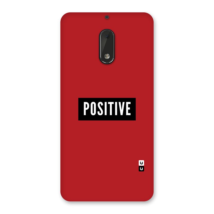 Stay Positive Back Case for Nokia 6