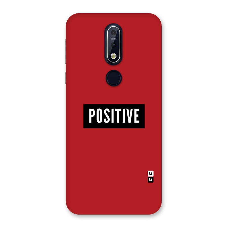 Stay Positive Back Case for Nokia 7.1