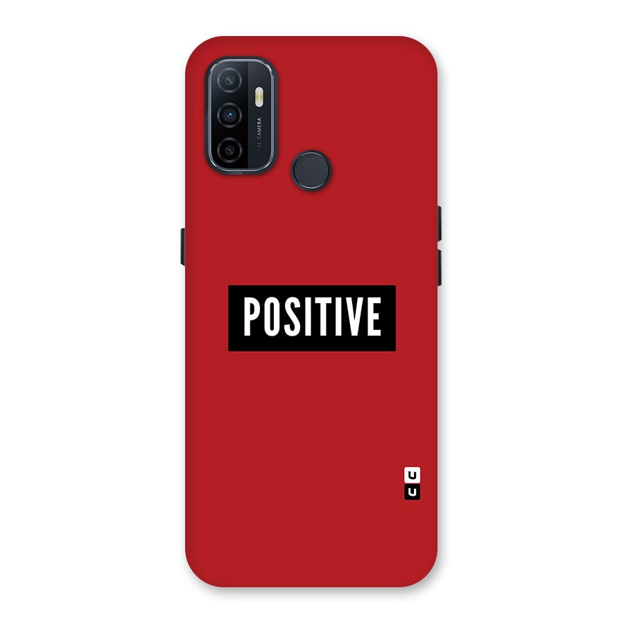 Stay Positive Back Case for Oppo A33 (2020)