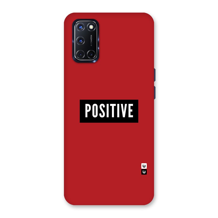 Stay Positive Back Case for Oppo A52