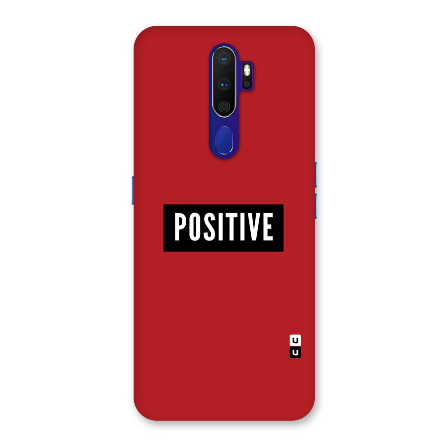 Stay Positive Back Case for Oppo A9 (2020)
