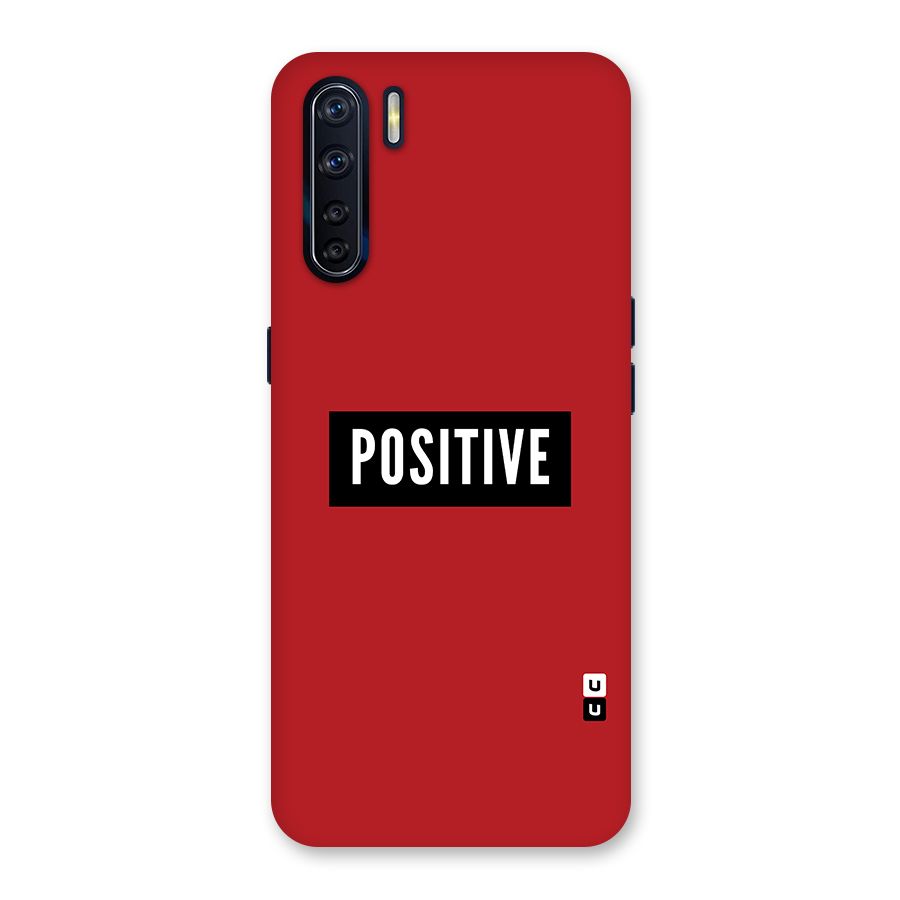 Stay Positive Back Case for Oppo F15