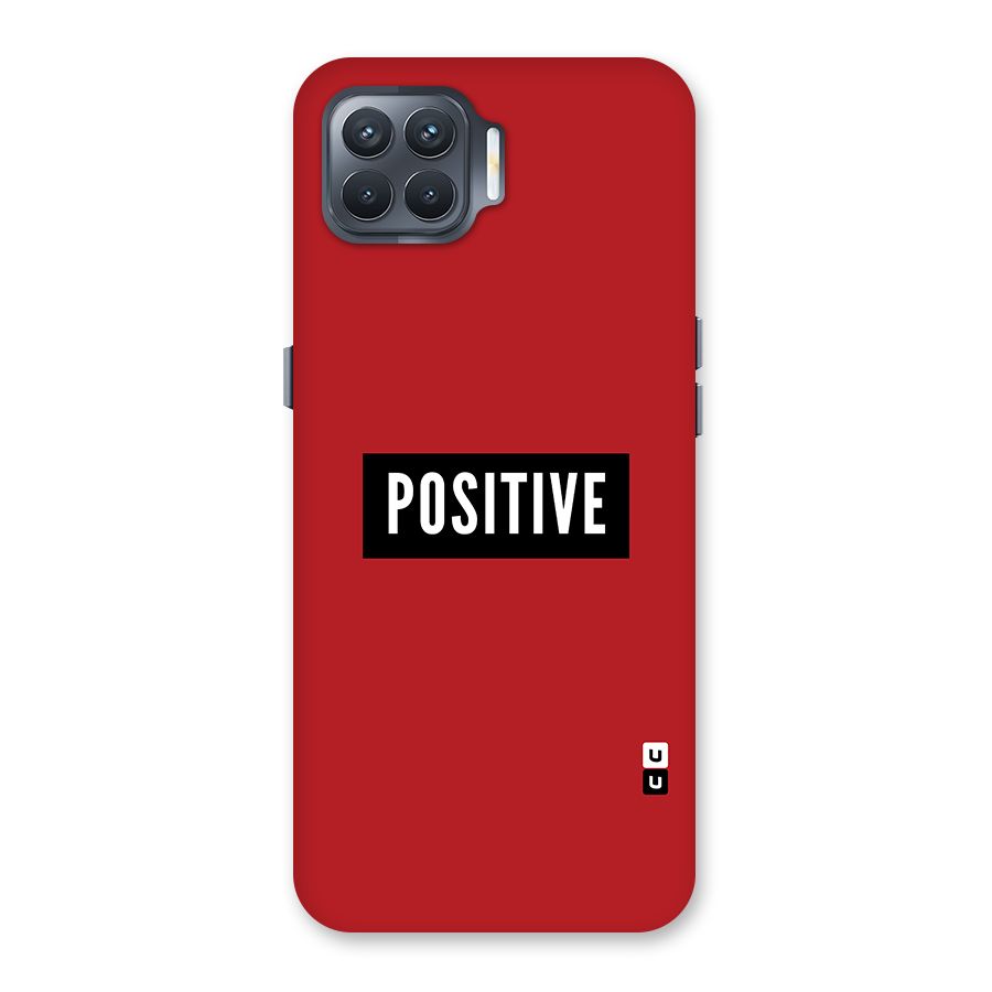 Stay Positive Back Case for Oppo F17 Pro