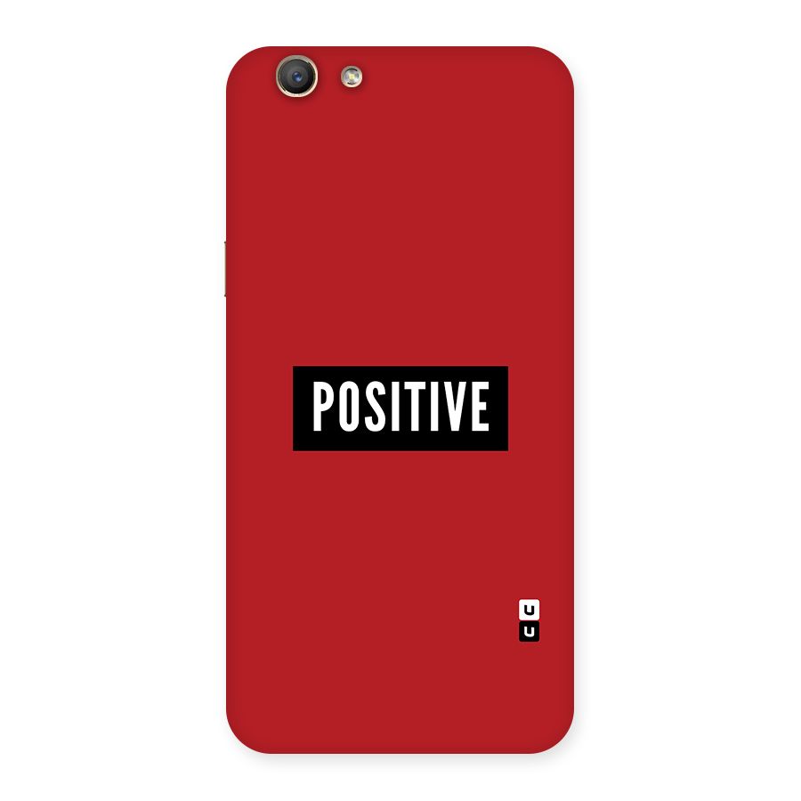 Stay Positive Back Case for Oppo F1s