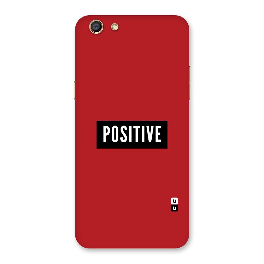 Stay Positive Back Case for Oppo F3