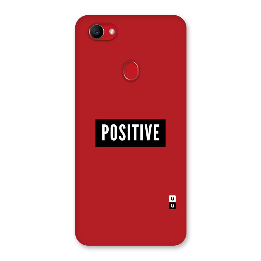 Stay Positive Back Case for Oppo F7