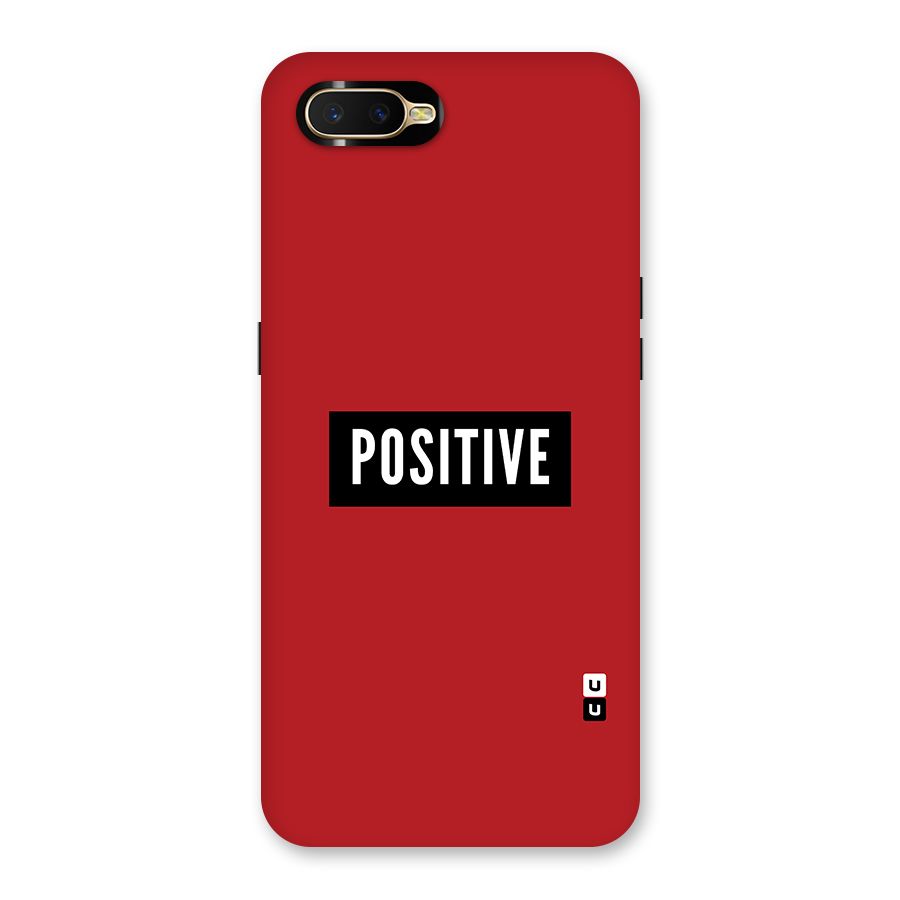 Stay Positive Back Case for Oppo K1