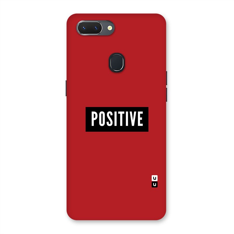 Stay Positive Back Case for Oppo Realme 2