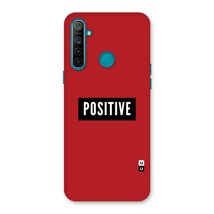 Stay Positive Back Case for Realme 5i