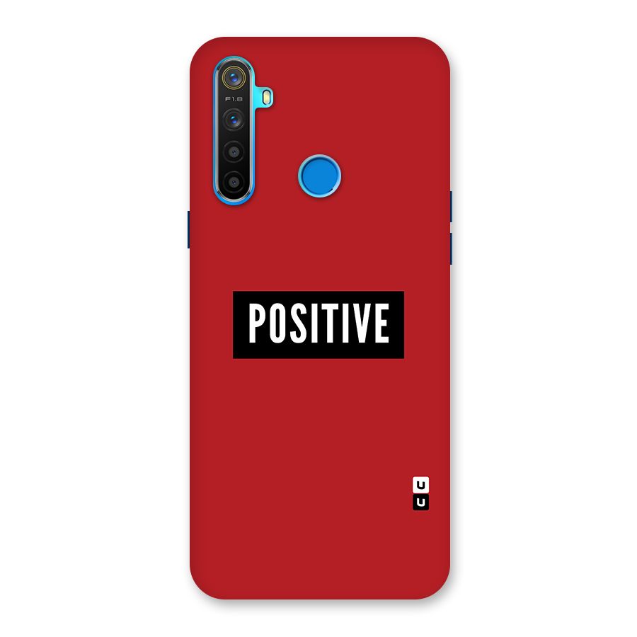 Stay Positive Back Case for Realme 5s