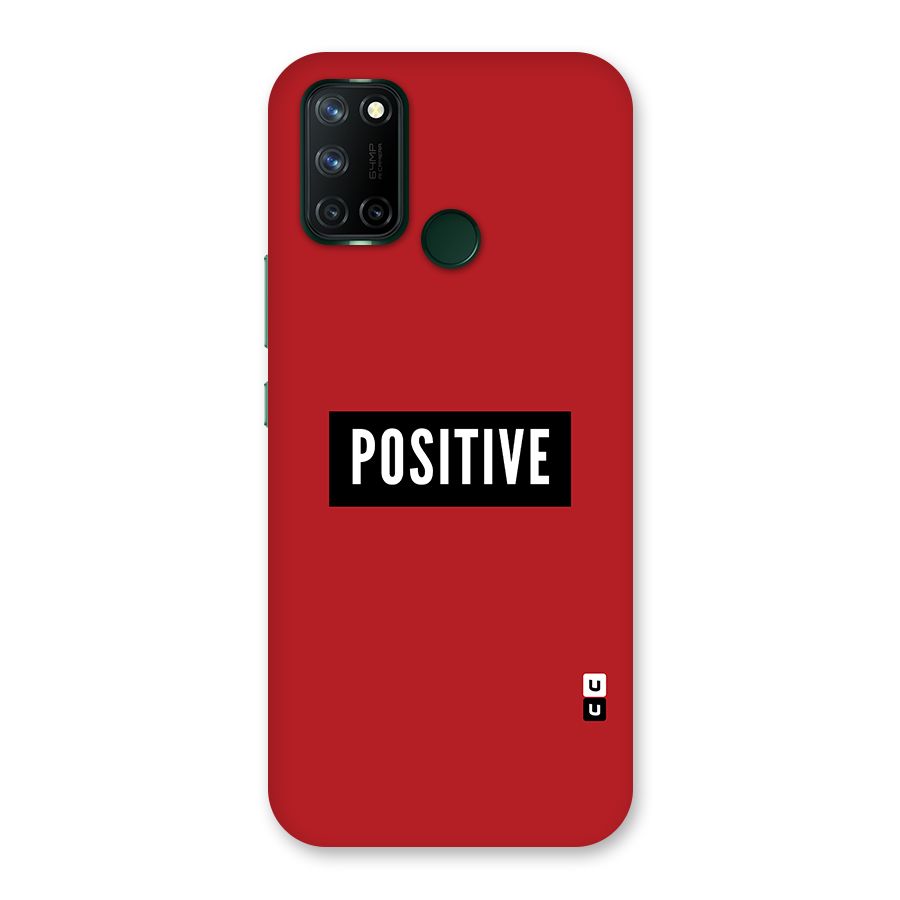 Stay Positive Back Case for Realme 7i