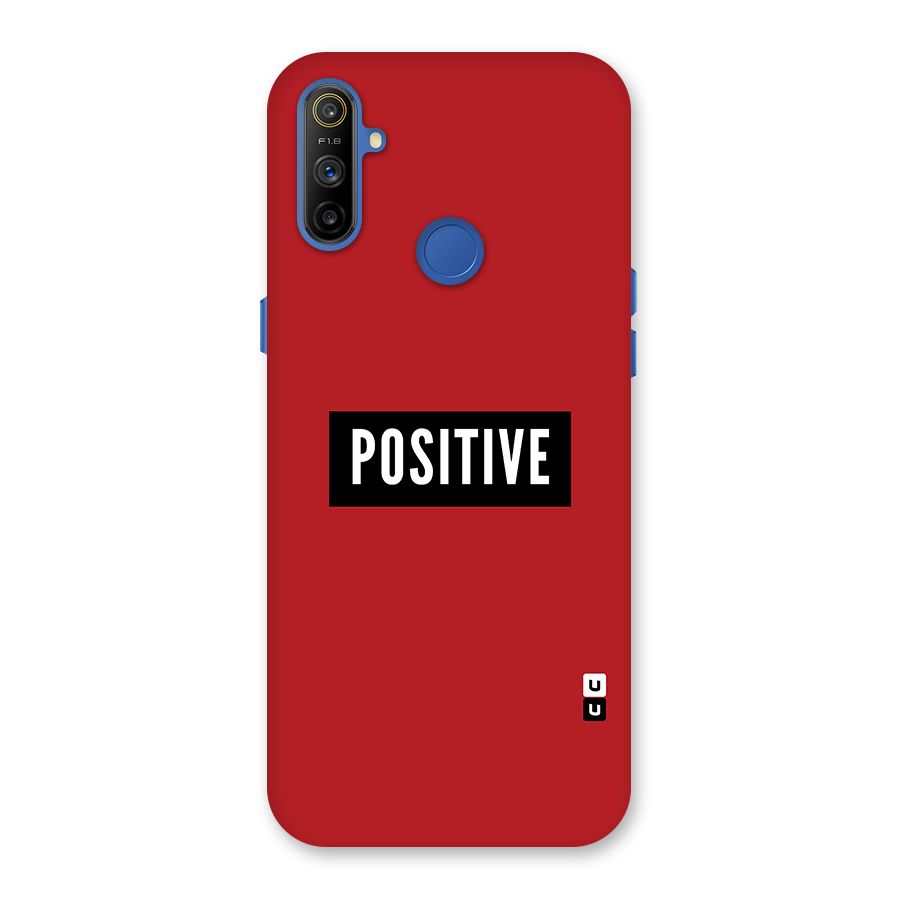Stay Positive Back Case for Realme Narzo 10A