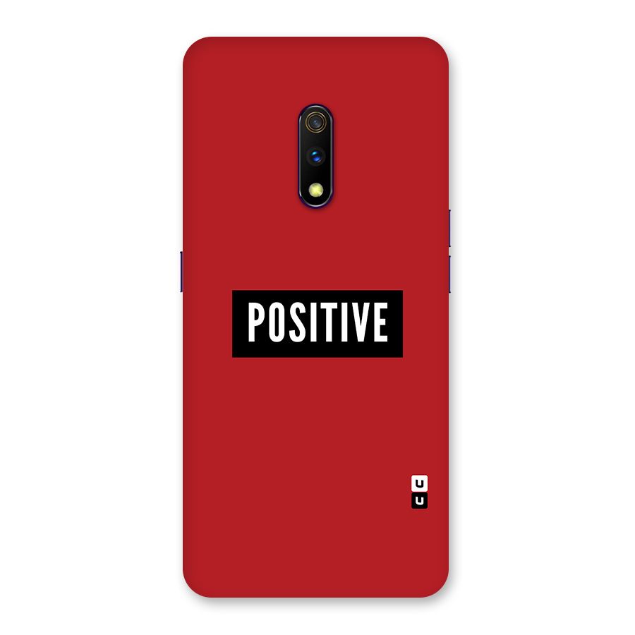 Stay Positive Back Case for Realme X