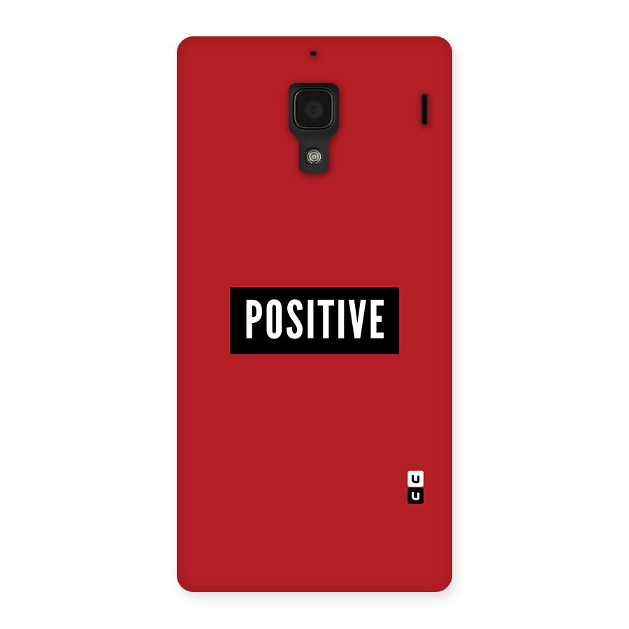 Stay Positive Back Case for Redmi 1S