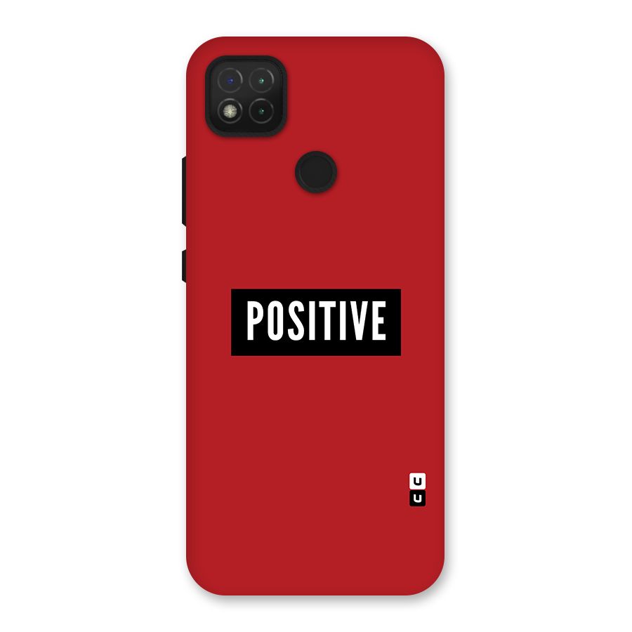 Stay Positive Back Case for Redmi 9